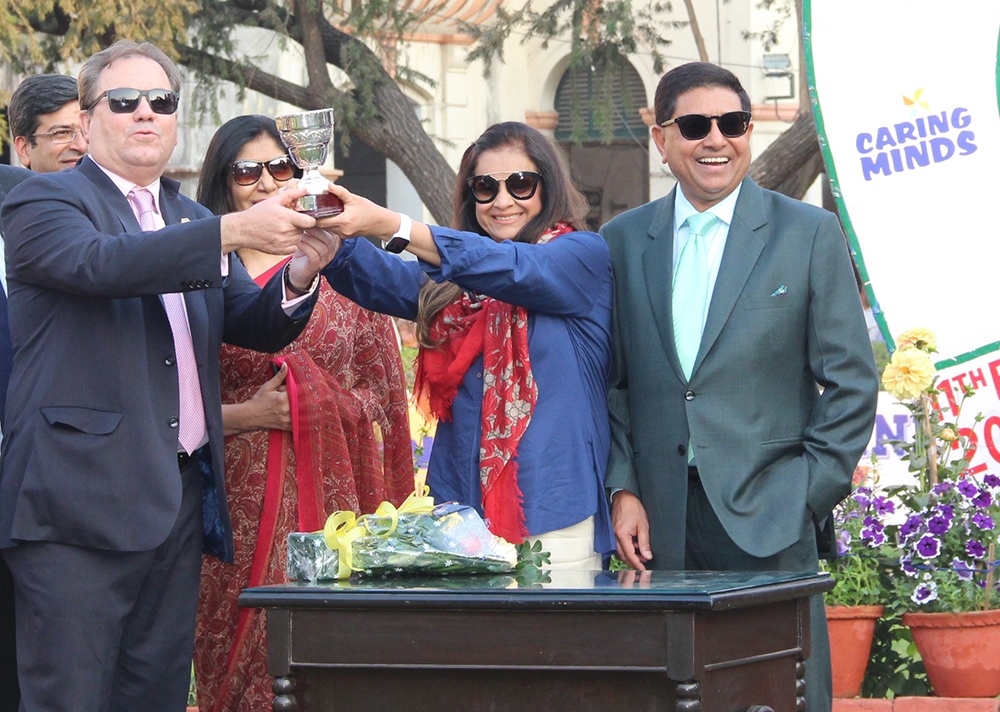 THE CARING MINDS CUP, ONE OF THE MOST PRESTIGIOUS ANNUAL RACES HELD AT THE ROYAL CALCUTTA TURF CLUB