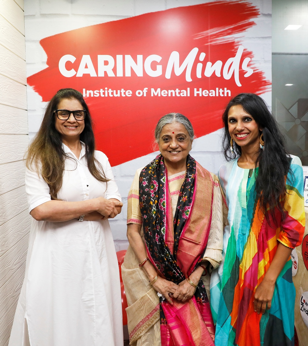 FILM CRITIC AND AUTHOR PADMA SHRI BHAWANA SOMAAYA VISITS CARING MINDS