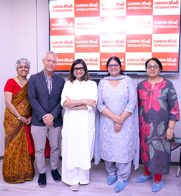 GUEST VISIT AT CARING MINDS INTERNATIONAL