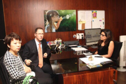 American Consul general visit