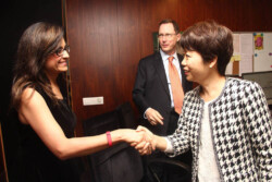 American Consul general visit
