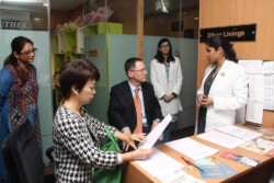 American Consul general visit